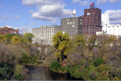 Pillsbury A Mill - Mississippi River in Minneapolis